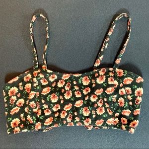 Forever 21 flowery bralette